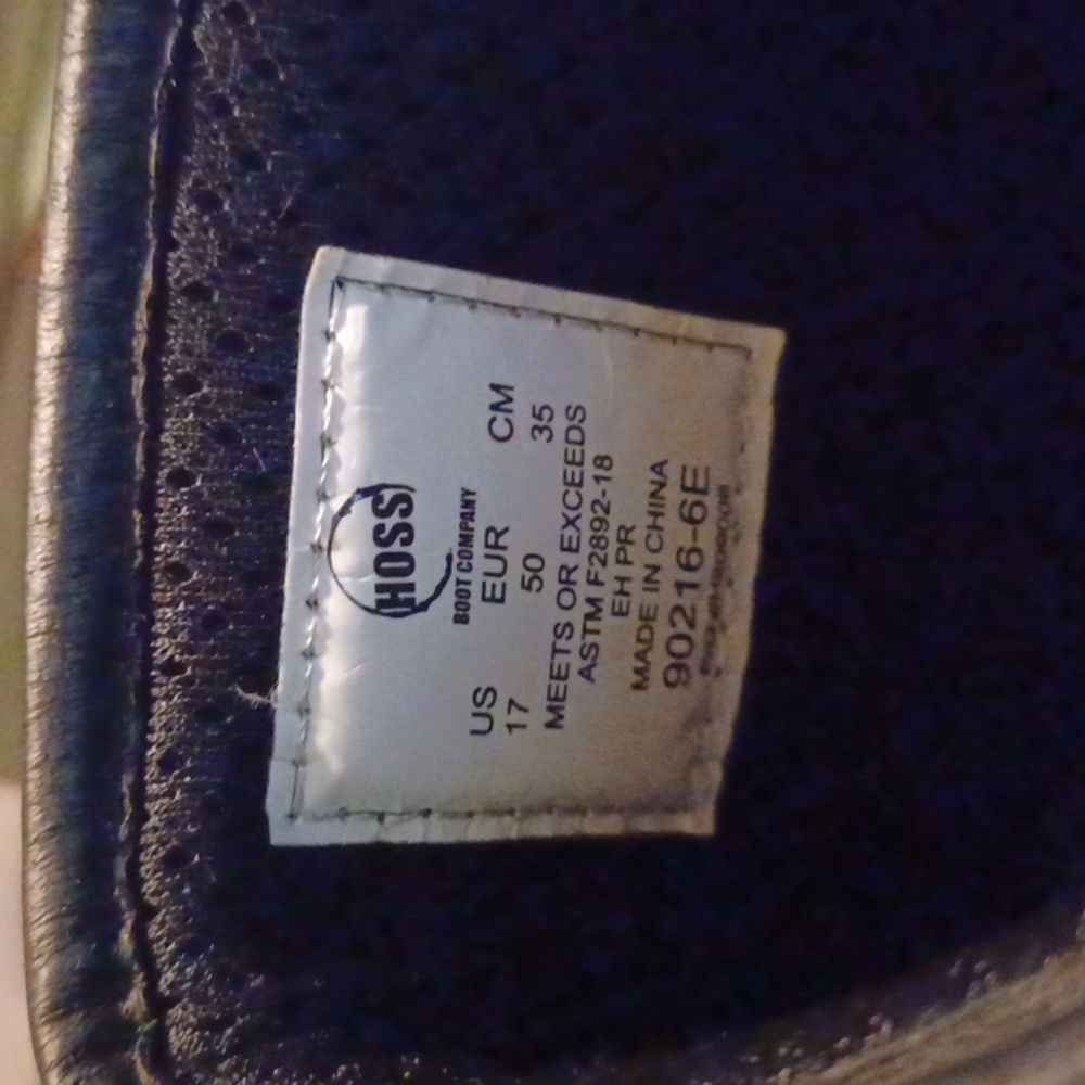 Big Mens Size 17-6E (Extra Wide) - Picture 4 of 5